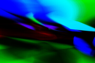Abstract Blue and Green Light Streaks background motion