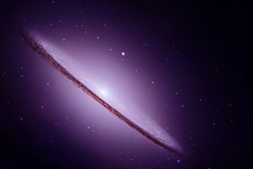 Beautiful spiral galaxy. Elements of this Image Furnined by Nasa © Artsiom P