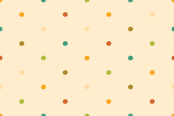Abstract seamless pattern with color dots. Can be used for fabric,fashion print,cloth, textile,tile,wrapping,covers,carpet and decor paper.