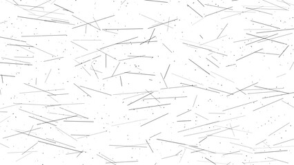 Minimal thin line abstract seamless pattern with random strokes on white background for digital wallpaper stationery fabric wrapping paper and modern design use