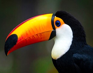 Naklejka premium Close-up of a toucan
