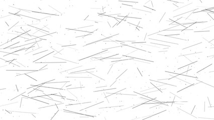 Minimal thin line abstract seamless pattern with random strokes on white background for digital wallpaper stationery fabric wrapping paper and modern design use