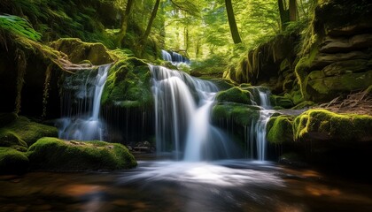 Woodland Waterfall