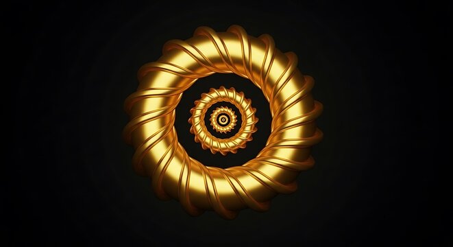 Golden Circular Design Pattern.