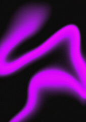Minimal gradient flow with luminous purple light on dark backdrop