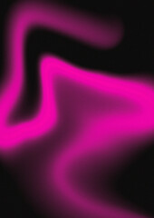 Minimal gradient flow with luminous magenta (hot pink) light on dark backdrop, modern abstract background