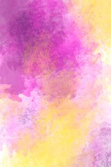 Fondo horizontal abstracto en tonos rosas y amarillos.