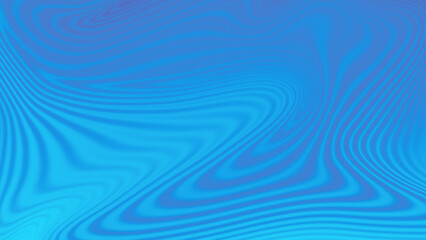 Blue fluid striped abstract background with grainy texture, Dark and light blue gradient waves with noise effect