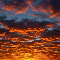 Obraz premium Stunning Sunset Sky.
