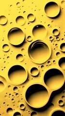 Intricate patterns of circular forms on a textured surface create a modern artistic design in subtle