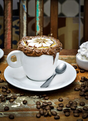 cappuccino decorado