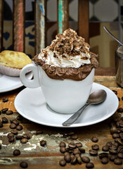 Cappuccino decorado