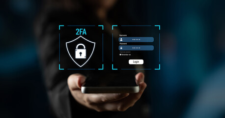 Two-factor authentication strengthens login system security. Adds protection, two-factor authentication increases privacy, and two-factor authentication prevents access breaches. Latch