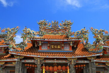 Fototapeta premium old daxi temple, taiwan