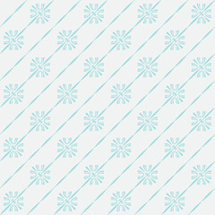 aqua blue geometric seamless pattern vector