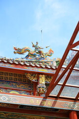 Fototapeta premium old daxi temple, taiwan