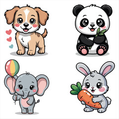 Cute Animals Clipart
