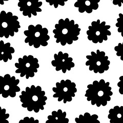Modern Abstract Floral Pattern