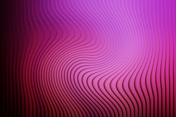 Obraz premium Illustration of abstract pink and purple background with wavy lines, creating a mesmerizing and visually appealing design, perfect for adding a touch of elegance and depth