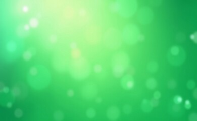 Abstract Green bokeh defocus glitter blur Background