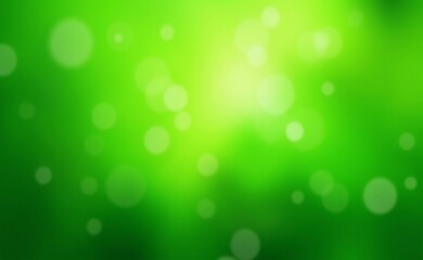Abstract Green bokeh defocus glitter blur Background