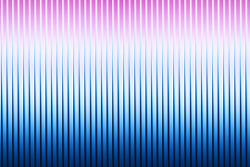 Illustration of abstract vertical lines background with a gradient from pink to white to blue creating a modern and visually appealing design for various applications