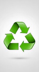 Obraz premium Recycling Symbol Environmental Protection.