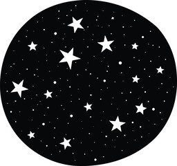 Solid black void, a dark canvas for concepts and creativity. isolated on transparent background