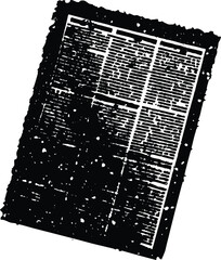 Abstract solid black background with copy space, full frame image isolated on transparent background