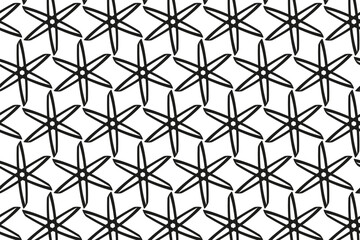 Ink flower. Pattern. Drawing flowers. Botanical rough line illustration. Isolated floral elements. Linear children's drawings.