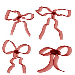 seamless cute pattern with bows