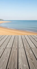 Tranquil Beachfront Deck.