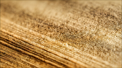 Texture of Old Paper: A close-up shot of weathered, aged paper showcases its delicate textures, evoking a sense of history, nostalgia, and the passage of time.