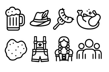 Celebrating a festive gathering with traditional food and drinks at a lively outdoor event in autumn