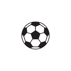 Vector art of soccer ball illustration, representing football, sport, and teamwork, perfect for gamerelated content, athletic themes, and recreational designs in a classic style