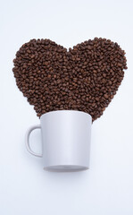  Concept of warmth and comfort, as coffee is often associated with relaxation and companionship