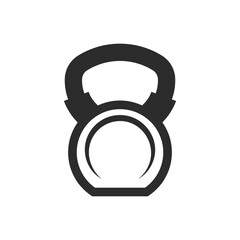 kettlebell vector icon