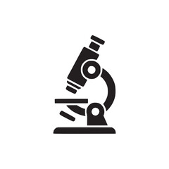 Illustration of a microscope, a vital tool in scientific research, biology, and medicine, used for examining minute objects and structures in laboratories