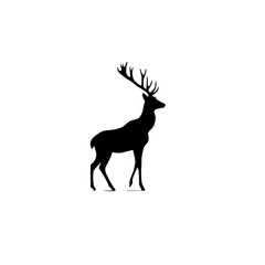 deer silhouette vector