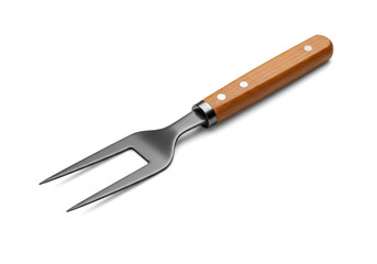 Fototapeta premium Barbecue fork on white background