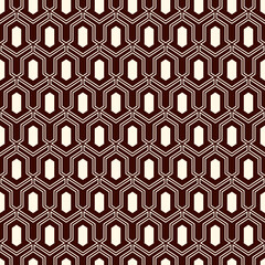 Seamless ethnic vector. Tribal wallpaper. Arrows ornament. Folk pattern. Geometric backdrop. Mosaics motif. Grid background. Textile print. Ethnical web design. Abstract image
