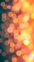 Obraz premium bokeh effects create a and atmosphere in an abstract background