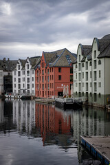 Architecture in Alesund, Norway