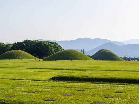 Daereungwon Tomb Complex, Gyeongju, South Korea