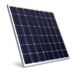 Solar panel, angled view