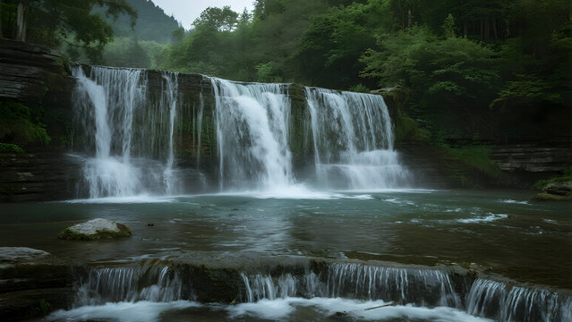 Jungle Waterfall