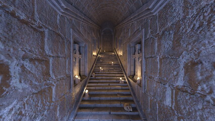 教会　3DCGレンダリング