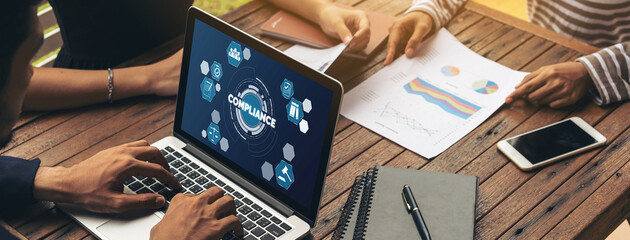 Compliance system for modish online corporate business to meet quality standard