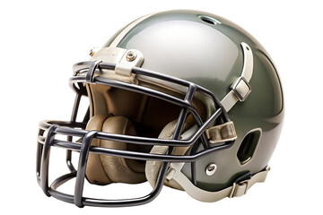 Naklejka premium American Football Helmet cutout png isolated on a transparent background