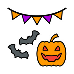 Halloween theme party days  in mouth October